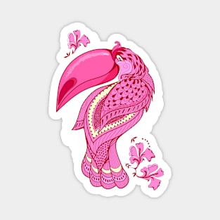 Rose toucan Magnet