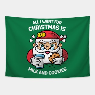 Milk and Cookies Tapestry