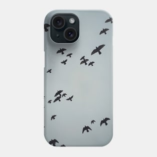 flying migratory birds Phone Case