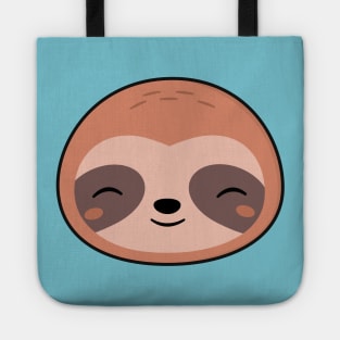 Kawaii Cute Sloth Face Tote