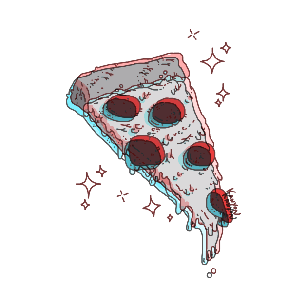 3 Dimensional Pizza by ControllerGeek