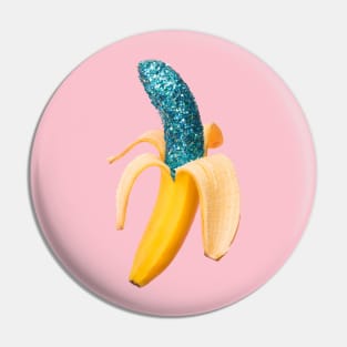 Glitter banana Pin