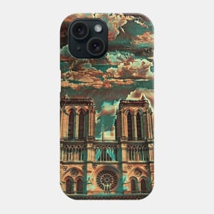 Gothic cathedral. Art Phone Case