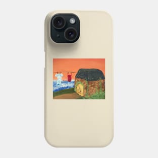 Seaside Cottage with Vines Phone Case