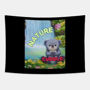 Koala Nature Cuddle Tapestry