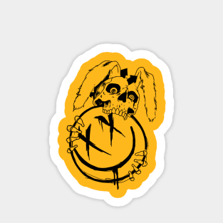 Nirvana Inspired Ohio Smile Sticker