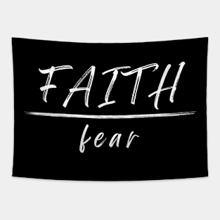 Faith Over Fear Tapestry