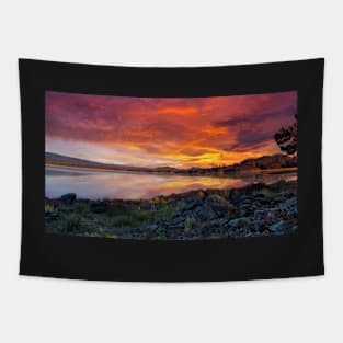 Deep Sunset Tapestry