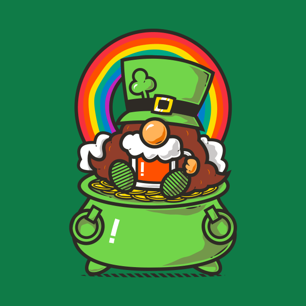 St. Paddy's Gnome by krisren28