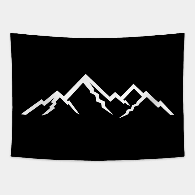 Mountains Tapestry by Designzz