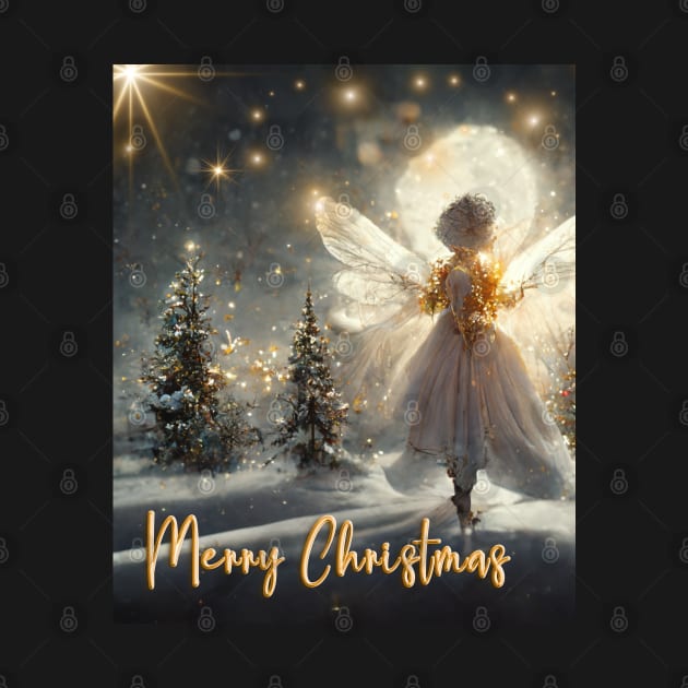 Angel Fairy on the Christmas Day - Holy Xmas Night by Design-by-Evita