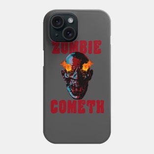 Halloween Zombie Cometh Phone Case