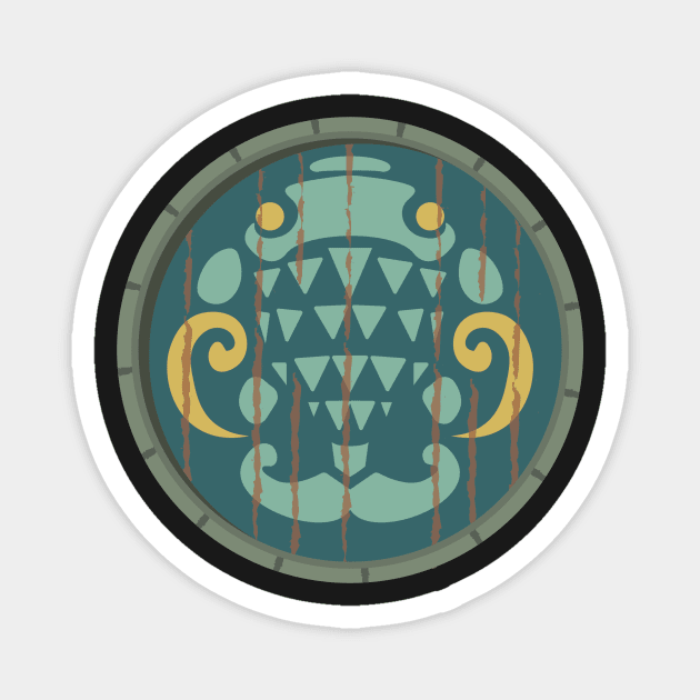 Fisherman's Shield Magnet by Kalepanic