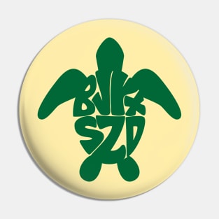 BJYX Turtle - Green Pin