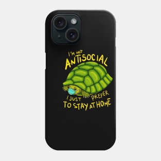 not antisocial Phone Case