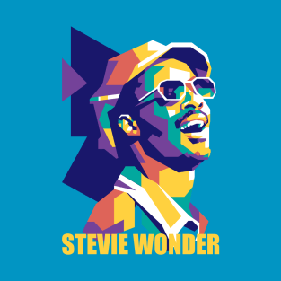 Stevie Wonder Popart T-Shirt