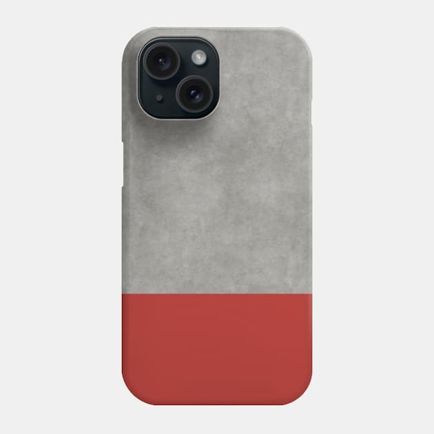 Concrete Colorblock Phone Case by Tārā Design Studio