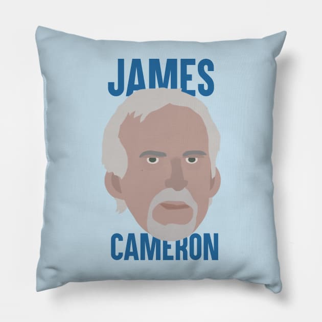 James Cameron Head Pillow by JorisLAQ