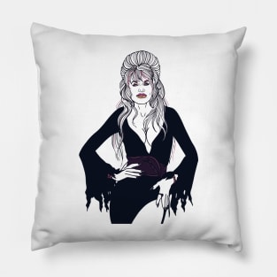 Elvira Dolly Parton Pillow