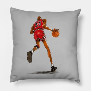 MJ- THE GOAT !!! Pillow