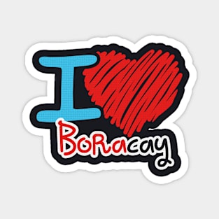 i love boracay Magnet