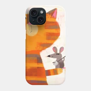 Cat and Banjomouse Phone Case