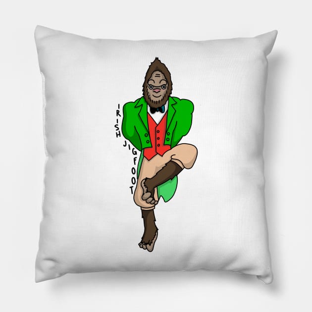 Irish Jigfoot Pillow by thecurlyredhead