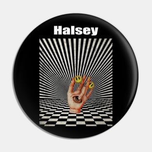 Illuminati Hand Of Halsey Pin