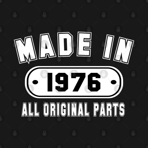 Made In 1976 All Original Parts by PeppermintClover