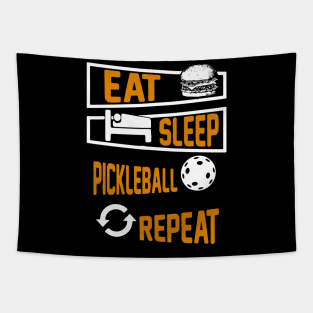 Pickleball Desing Gift Tapestry