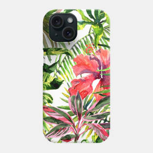 Palm Leaves seamless pattern Phone Case