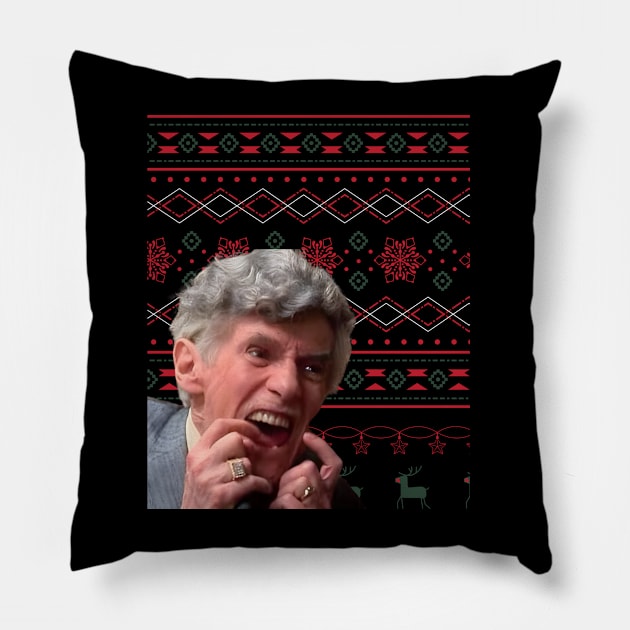 The Blessing Ugly Sweater Pillow by BloomInOctober