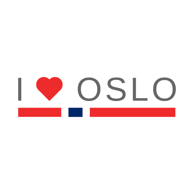 I love Oslo by tshirtsnorway