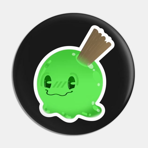 Slimecicle Simple Design Pin by Snorg3