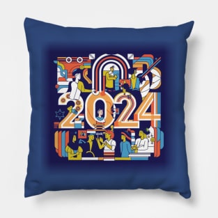 Class Of 2024 Pillow