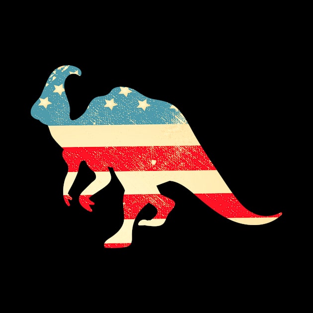 American Flag Dinosaurs by finchandrewf