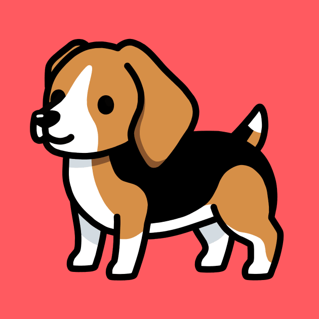 Beagle by littlemandyart