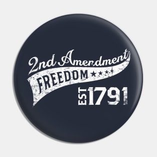 The 2nd Amendment Pin