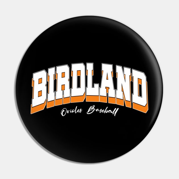 Baltimore Birdland Pin by MLB Shop