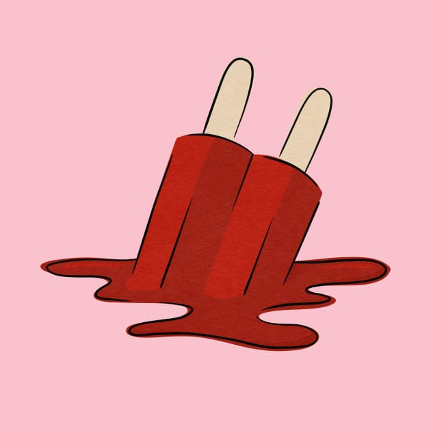 Melted Red Popsicle by Jason Sharman