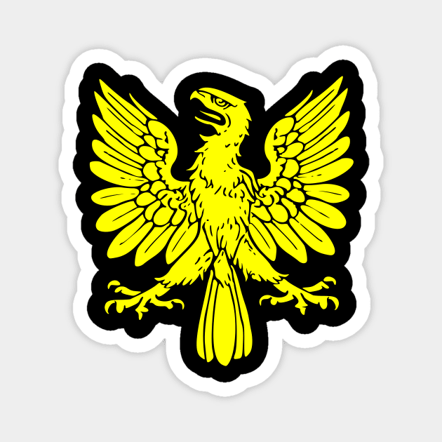 Heraldic Eagle Magnet by blackroserelicsshop@gmail.com