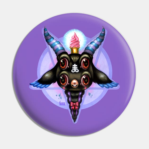 Harajuku Baphomet Pin by Kurono 