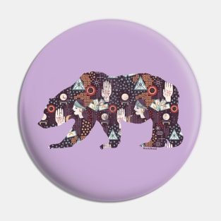 Fortune Teller Mystic Bear Psychic | BearlyBrand Pin