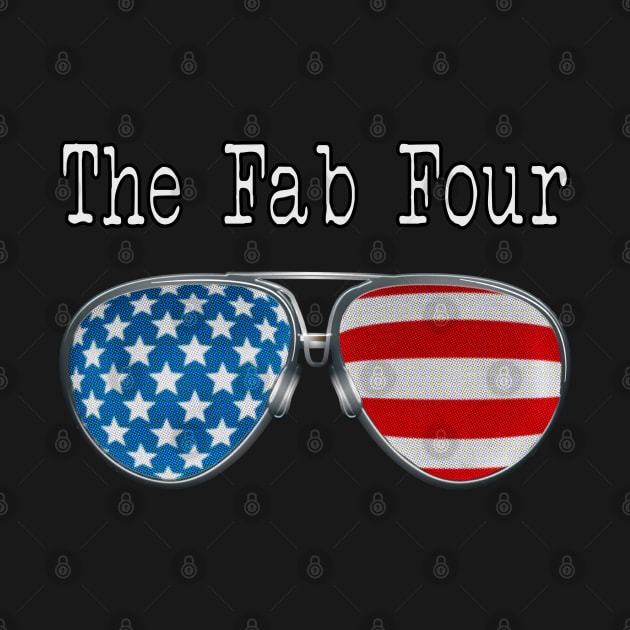 AMERICA PILOT GLASSES THE FAB FOUR by SAMELVES