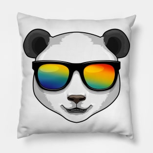 Panda with Sunglasses Pillow