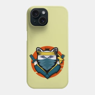 Ninja Kitty Assassin Cartoon Phone Case