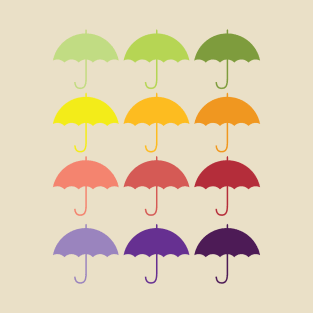 colorful umbrellas T-Shirt