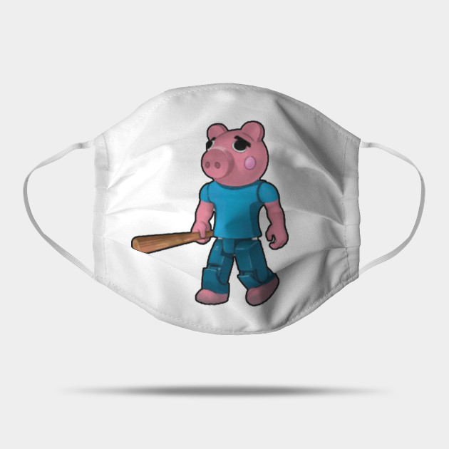 Piggy Roblox Roblox Game Roblox Characters Piggy Roblox Mask Teepublic - chainsaw piggy roblox