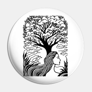 tress Relief and Mindfulness Pin