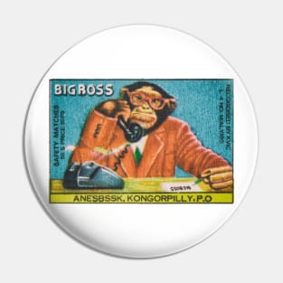 Big Boss Chimp Pin